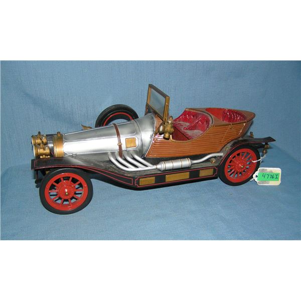 Antique style automobile open air touring car