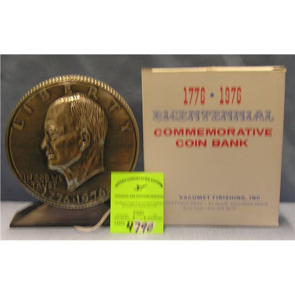 Eisenhower coin bank