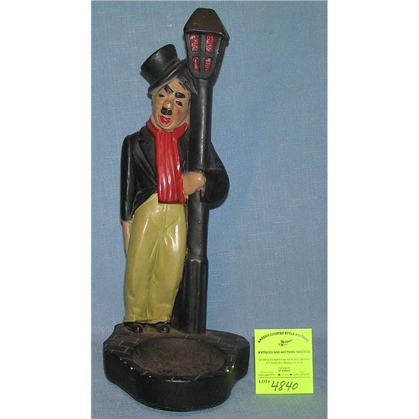 Early hand painted Charlie Chaplin composition figure