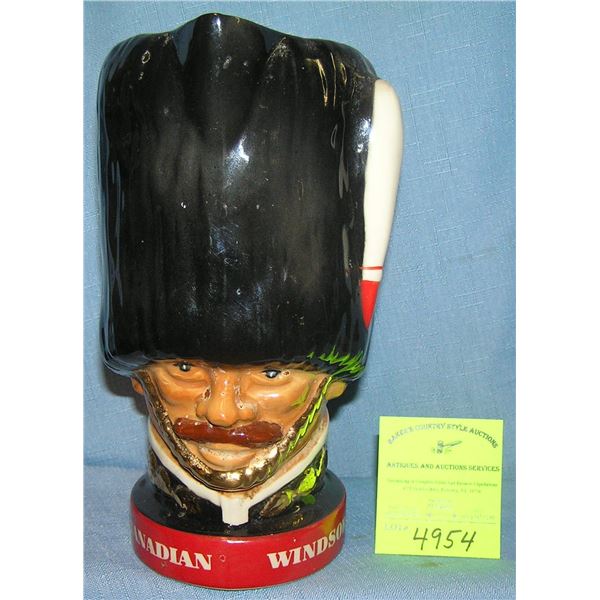 Windsor Supreme Canadian whiskey pitcher