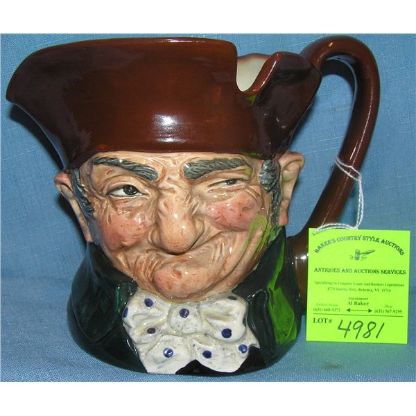 Large vintage Royal Dalton character Toby mug