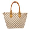 Louis Vuitton White Damier Azur Saleya PM Shoulder Bag