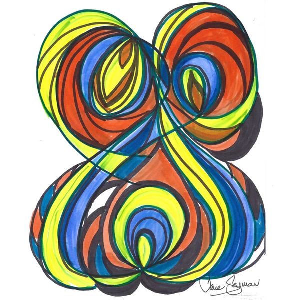 Jane SEYMOUR: Abstract Fantasy XIX. (Open Heart - Spring)