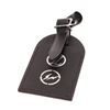 Louis Vuitton Black Leather Fragment Luggage Tag