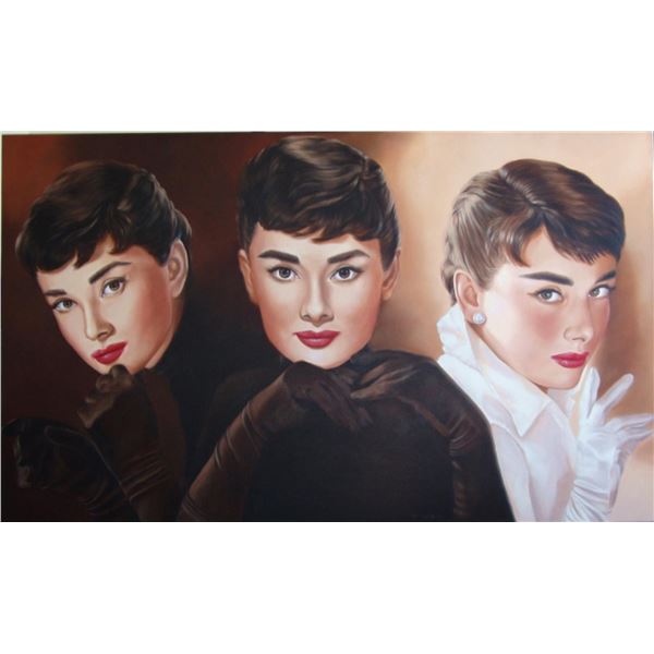 Triple Audrey ORIGINAL by Margaret Korona