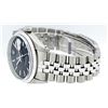Image 7 : Rolex Mens Stainless Steel Black Index 36mm 14K Gold Fluted Bezel Datejust Wrist