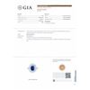 Image 5 : 2.98 ctw UNHEATED Blue BURMESE Sapphire and 1.37 ctw Diamond Platinum Ring (GIA