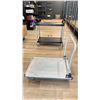 Image 2 : 1 WESTLAB 2 TIER ROLLING CART & 1 METAL FOLDING HANDLE UTILITY CART