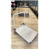 Image 3 : 1 WESTLAB 2 TIER ROLLING CART & 1 METAL FOLDING HANDLE UTILITY CART