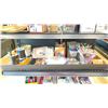 Image 3 : SHELF LOT OF ASSORTED NEW STATIONERY PRODUCTS INCLUDING PENS, PAPER, ENVELOPES, LIGHTERS, TAPE,