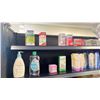 Image 2 : SHELF LOT OF ASSORTED BABY/ KITCHEN PRODUCTS INCLUDING DIAPERS, CHILDREN'S MEDICINE, SKIN CREAMS,