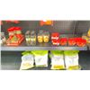 Image 8 : SHELF LOT OF ASSORTED NON PERISHABLE BAKING ITEMS INCLUDING SPICES, BAKING MIXES, BAKING POWDERS,