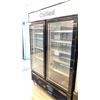 Image 2 : EFI COMMERCIAL 54" 2 DOOR GLASS FRONT REFRIGERATOR/MERCHANDISER UNIT