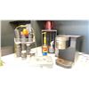 Image 1 : CONTENTS OF COFFEE STATION INCLUDING KEURIG TOUCHSCREEN COFFEE MAKER, MASTERLOCK CASH BOXES,