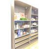 Image 2 : PAIR OF GREY MODERN SHELVING UNITS APPROX 39.5"W X 23"D X 39"H *CONTENTS NOT INCLUDED*