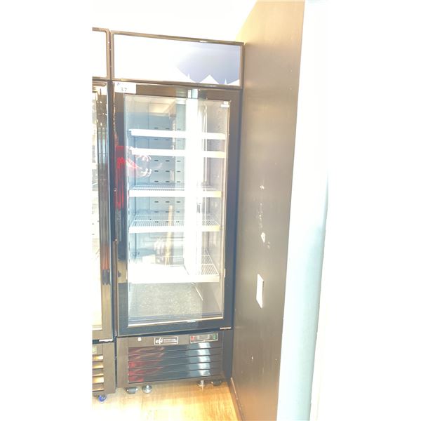 EFI COMMERCIAL 27" SINGLE DOOR GLASS FRONT REFRIGERATOR/MERCHANDISER UNIT