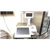 Image 2 : MOBILE STAND WITH CAS CL7200 COMMERCIAL DIGITAL SCALE, DYMO LABEL PRINTER & HONEYWELL GUN SCANNER