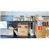 Image 2 : CONTENTS OF SHELVING UNIT INCLUDING CLEANER, BBQ SAUCE, PICKLES, ASSORTED DISPOSABLE FOOD