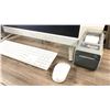 Image 2 : DELL W28C ALL IN ONE DESKTOP COMPUTER WITH WIRELESS KEYBOARD, MOUSE, SYMBOL GUN SCANNER & ZEBRA