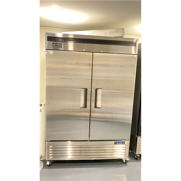 EFI F2-54VC COMMERCIAL 54" 2 DOOR STAINLESS STEEL REACH IN FREEZER