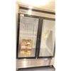Image 2 : EFI C2-54GDSVC COMMERCIAL 54" GLASS FRONT 2 DOOR REACH IN REFRIGERATOR