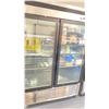Image 2 : COMMERCIAL 54" QB1OL4 GLASS FRONT 2 DOOR REACH IN FREEZER