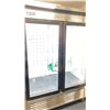 Image 2 : EFI C2-54GDSVC COMMERCIAL 54" GLASS FRONT 2 DOOR REACH IN REFRIGERATOR