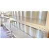 Image 2 : EZ RECT SHELVING SYSTEM - APPROX. 10FT ACROSS X 1 1/2FT WIDE X 7FT HIGH