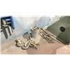 Image 3 : ASSORTED SCAFFOLDING PARTS UPRIGHTS, WALK PLANKS, SIDE BARS & STABILIZING BARS