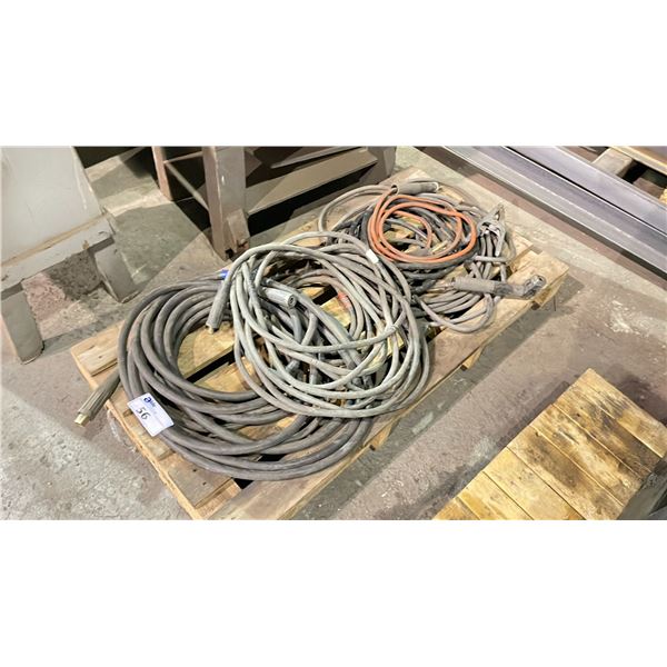 PALLET OF ASSORTED WELDING CABLES