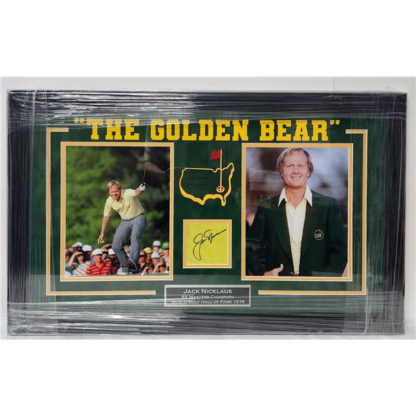 Jack Nicklaus-Autograph Cut