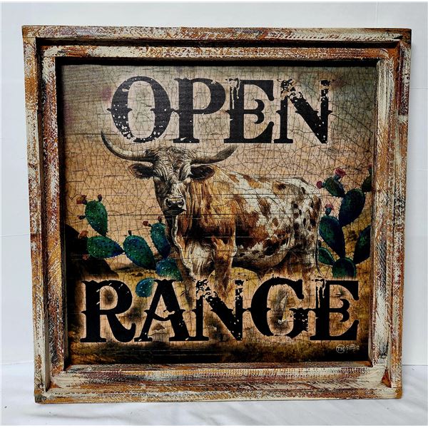 Open Range-Rustic print