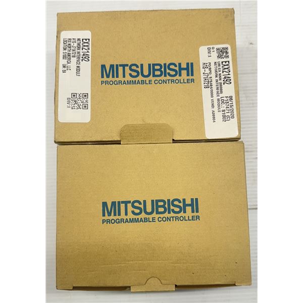 (2) Mitsubishi #A1SJ71AT21B Data Link Units