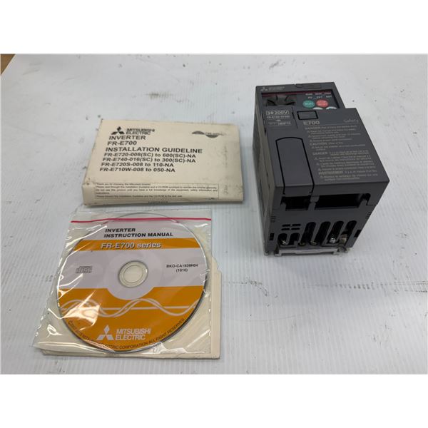 Mitsubishi #FR-E720-015SC-NA Inverter w/ Disk