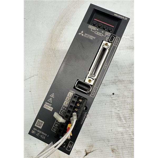 Mitsubishi #MR-JE-40A AC Servo Driver