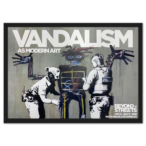 Vandalism as Modern Art - Beyond the Streets by Banksy,