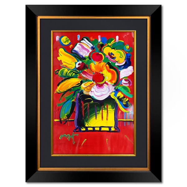 Abstract Flower by Peter Max