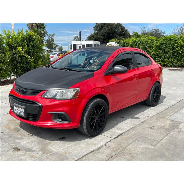 CHEV SONIC 2017 T-DONATION