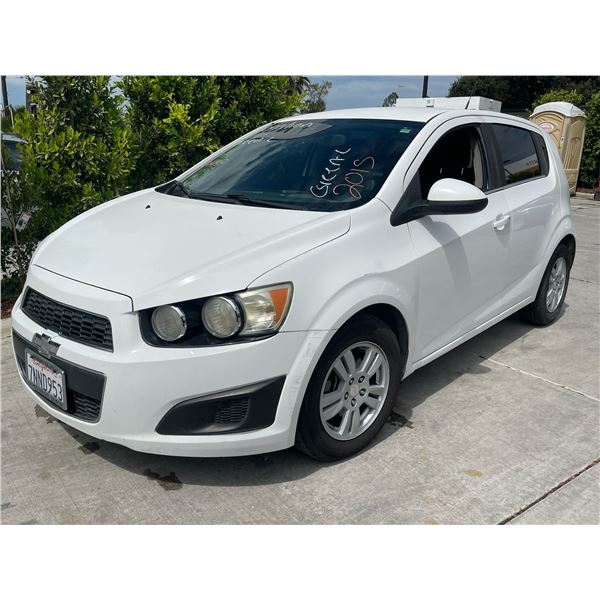 CHEV SONIC 2015 T-DONATION