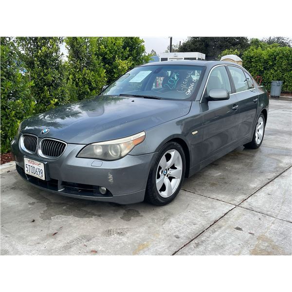 BMW 530I 2007 T-DON - SMOG