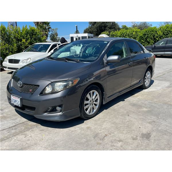 TOYT COROLLA 2010 APP  DUP/T-DON