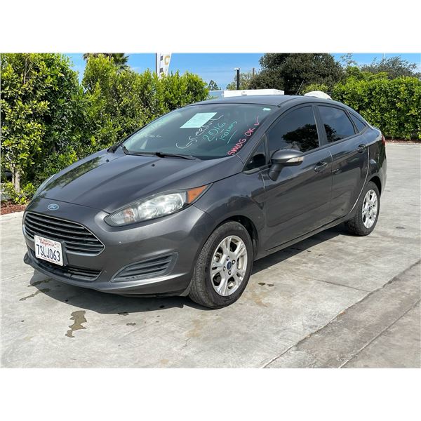 FORD  FIESTA 2016 T-SMOG -2 DAYS