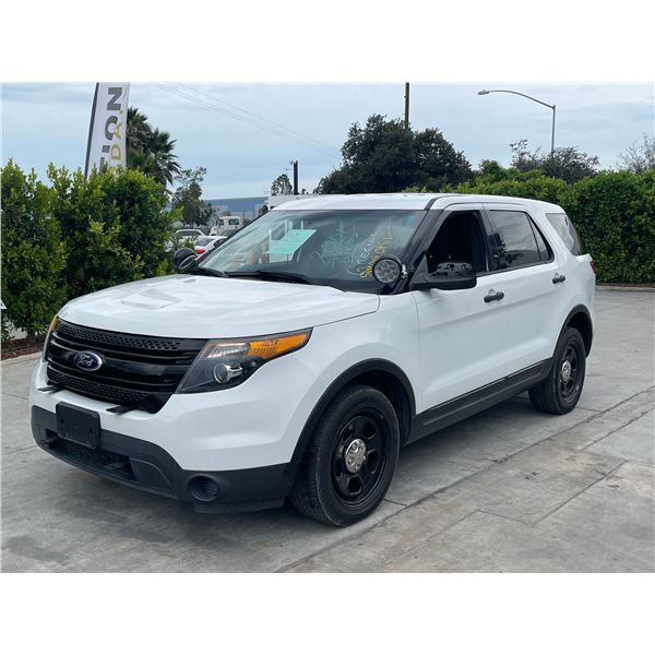 FORD  POLICE INTERCEPTOR 2014 T-SMOG -2 DAYS