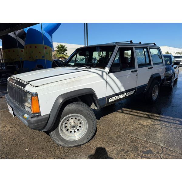 JEEP  CHEROKEE 1986 T-DONATION