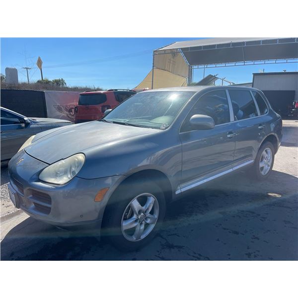 PORS CAYENNE 2005 APP/DUP-T-EXPORT ONLY-TMU