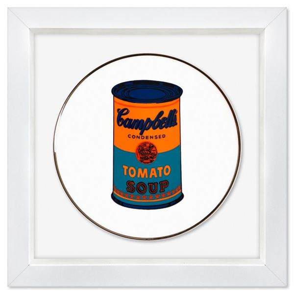 Campbell (Orange/Blue) by Warhol (1928-1987)