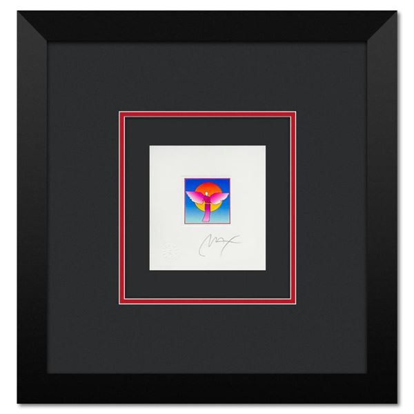 Angel with Sun Ver II by Peter Max