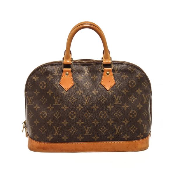 Louis Vuitton Brown Monogram Canvas Alma Handbag