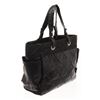 Image 3 : Chanel Black Quilted Coated Canvas Biarritz Tote Bag