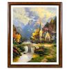 Mountain Chapel by Thomas Kinkade (1958-2012)